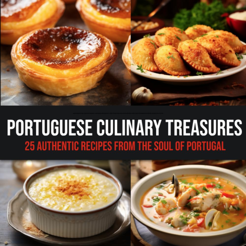 Capa do livro Portuguese Culinary Treasures de Francisco Silva